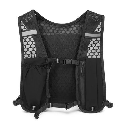 Running Hydration Vest for Women and Men, Water-Resistant, Breathable, Backpack for Runs, Hiking, Cycling, Trails, Marathons