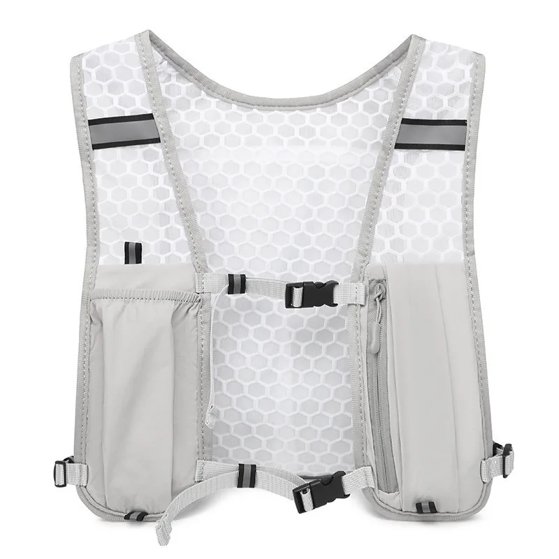 Gilet d'hydratation sportif ajustable pour hommes et femmes | Respirant et Léger
